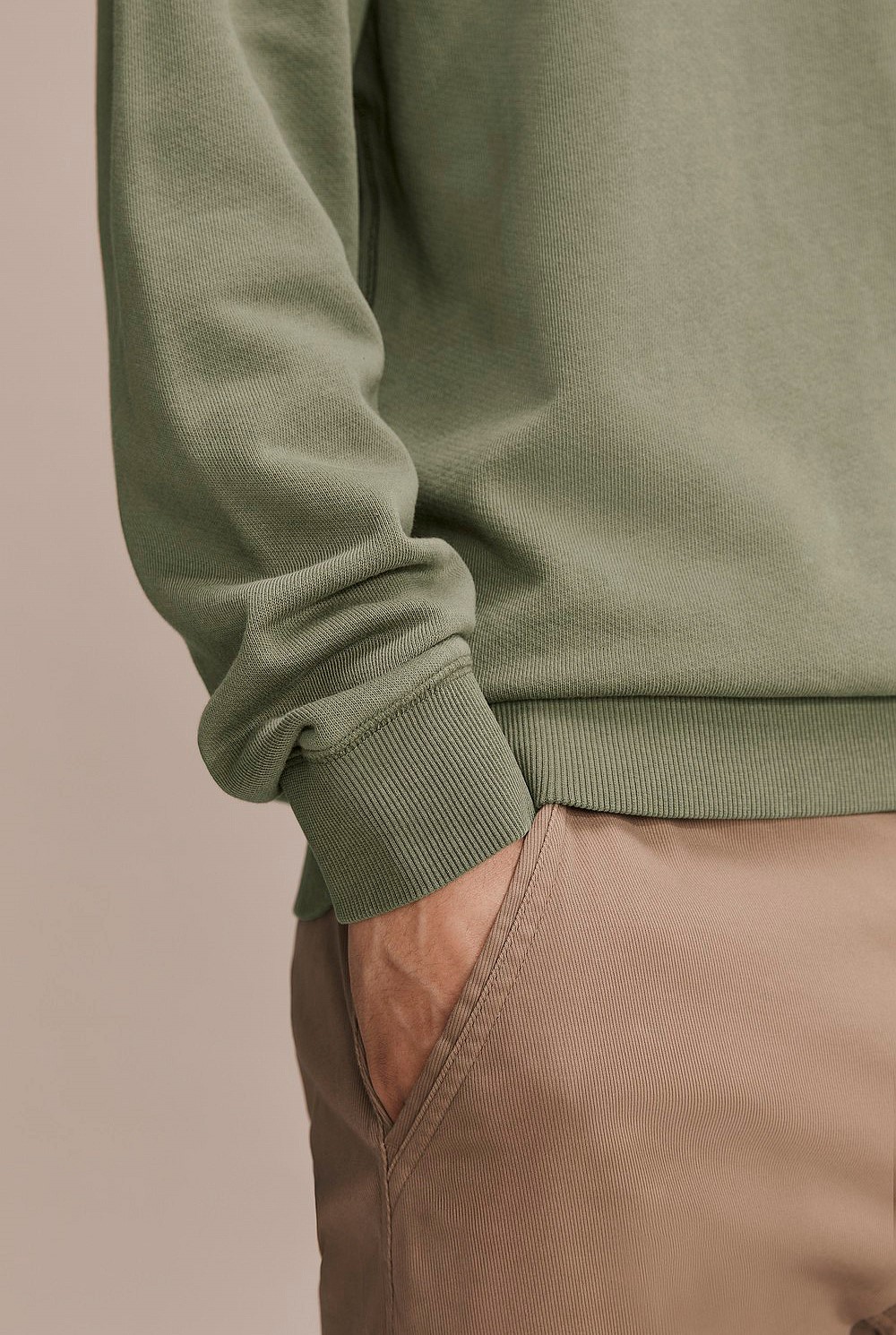 Organically Grown Cotton Terry Garment Dyed Sweat