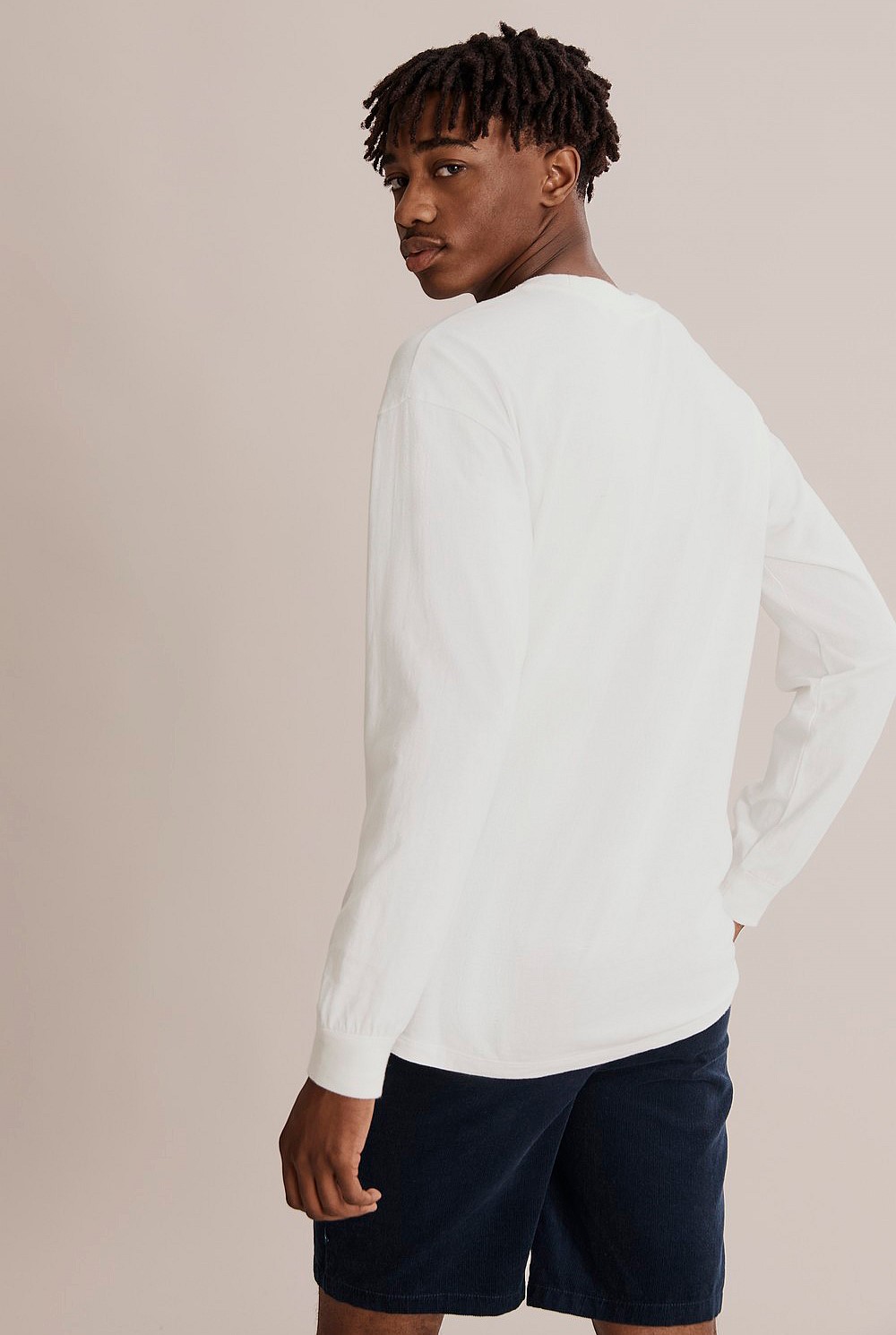 Teen Recycled Cotton Slouchy Longline T-Shirt