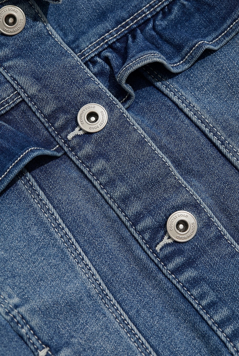 Frill Denim Jacket