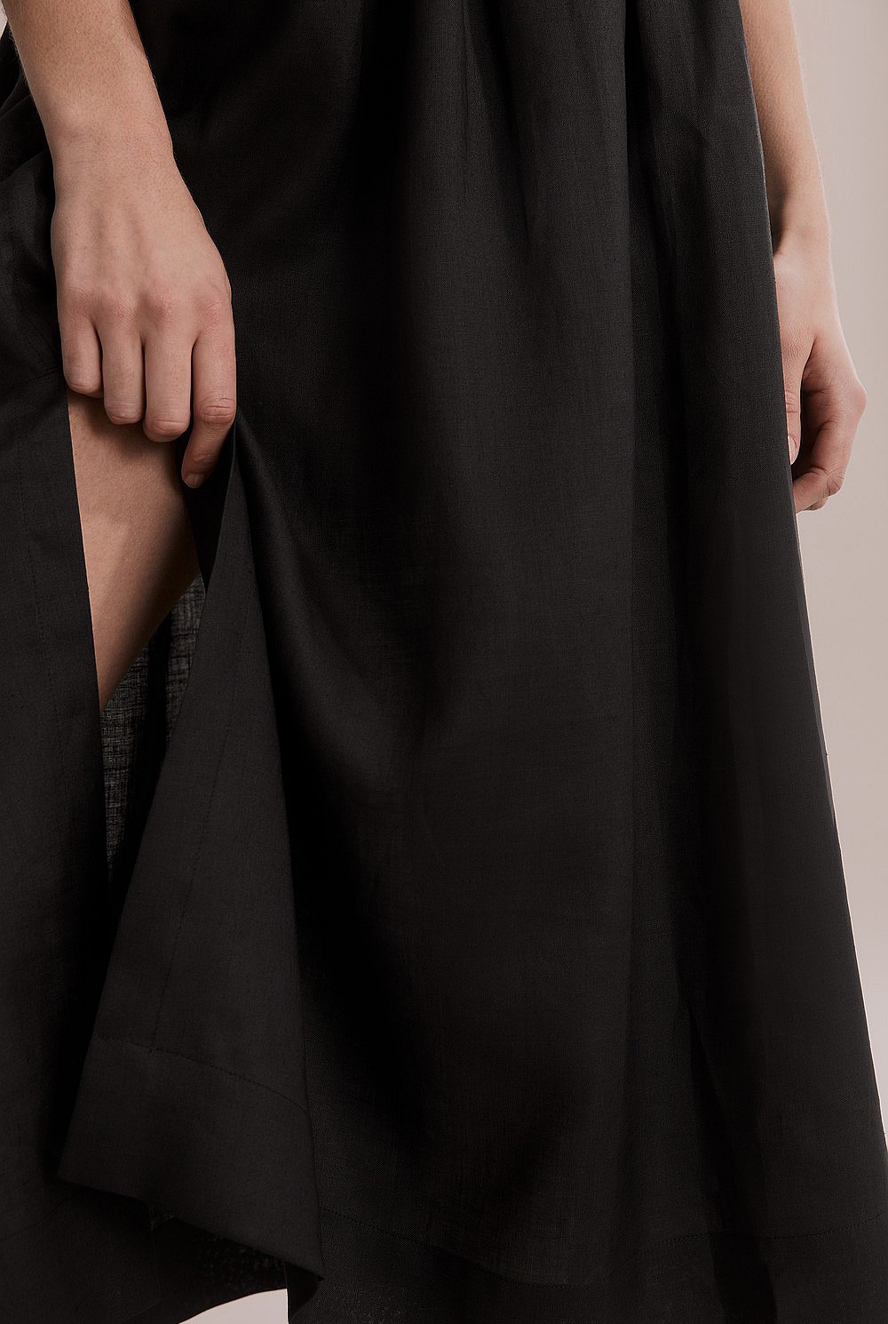 Waistband Detail Skirt