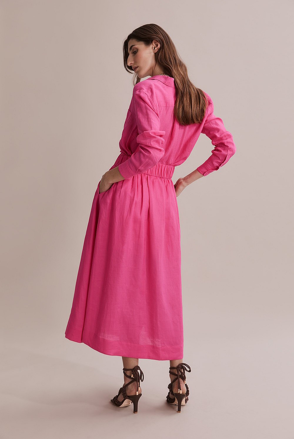 Waistband Detail Skirt