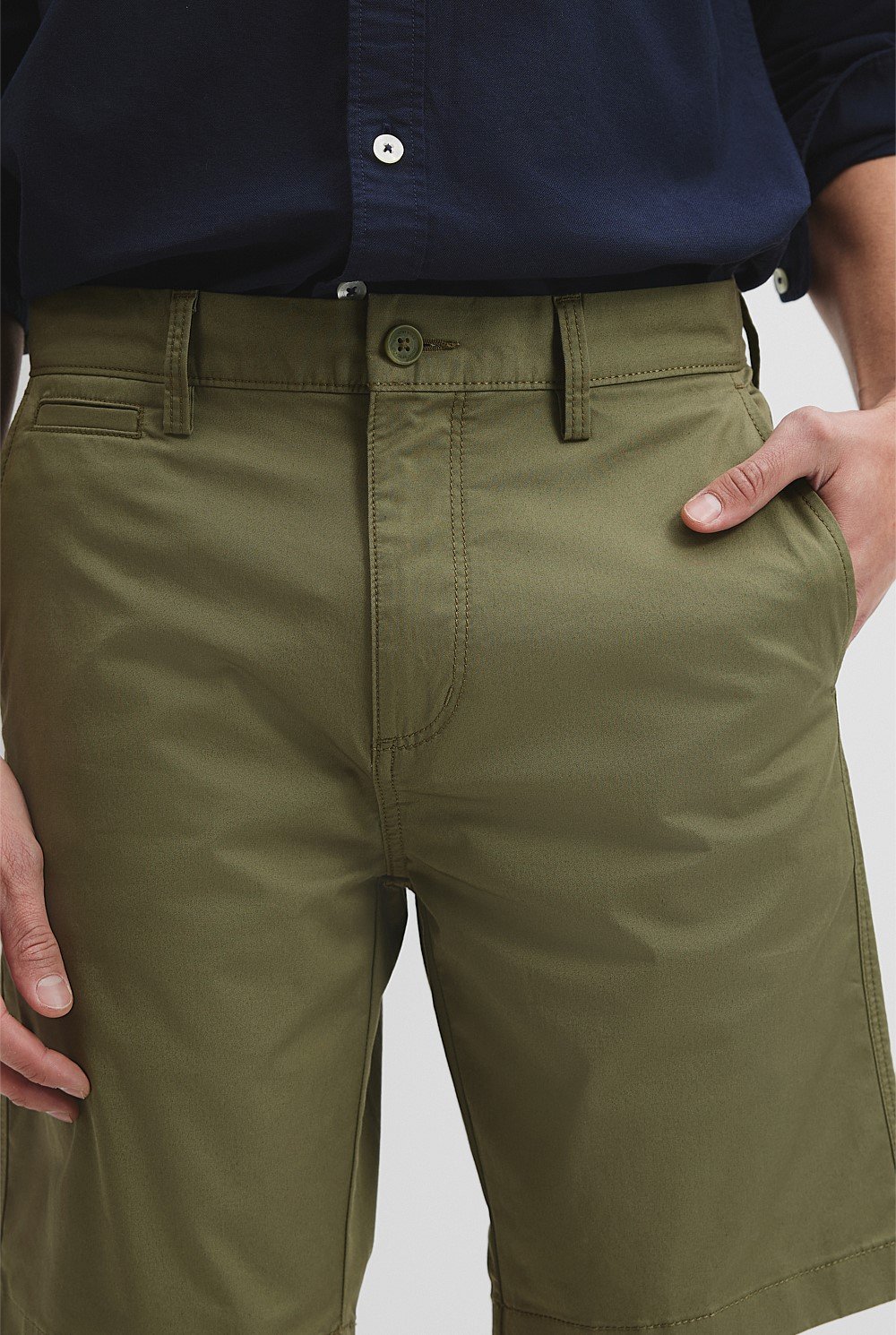 Verified Australian Cotton Stretch Chino Short