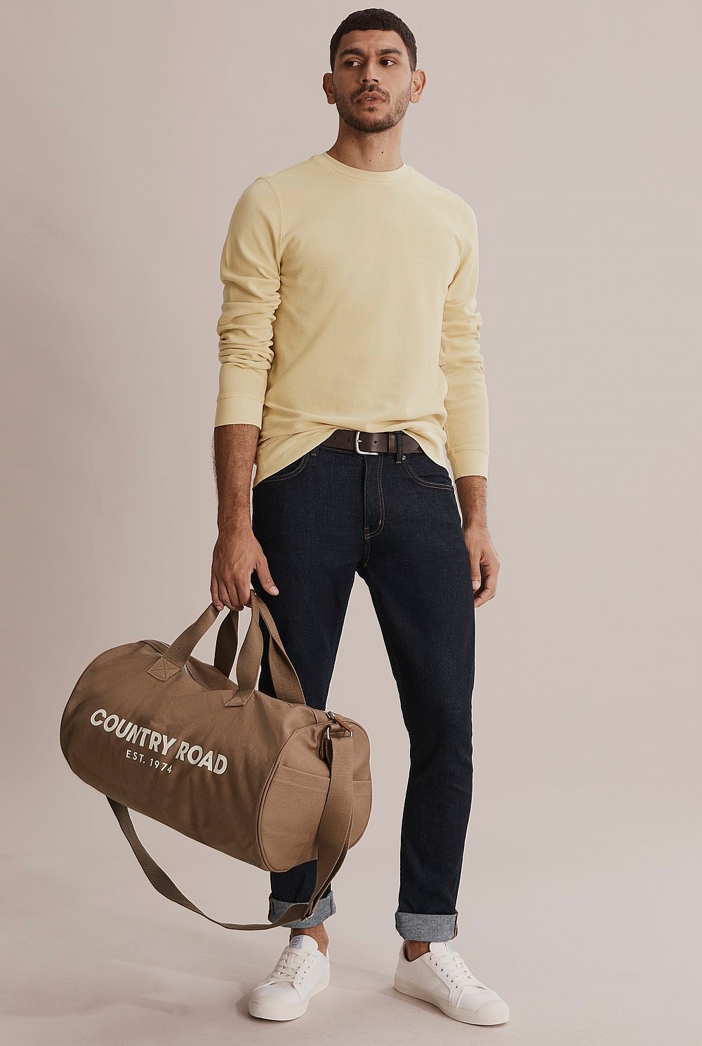 Cotton Modern Logo Duffle