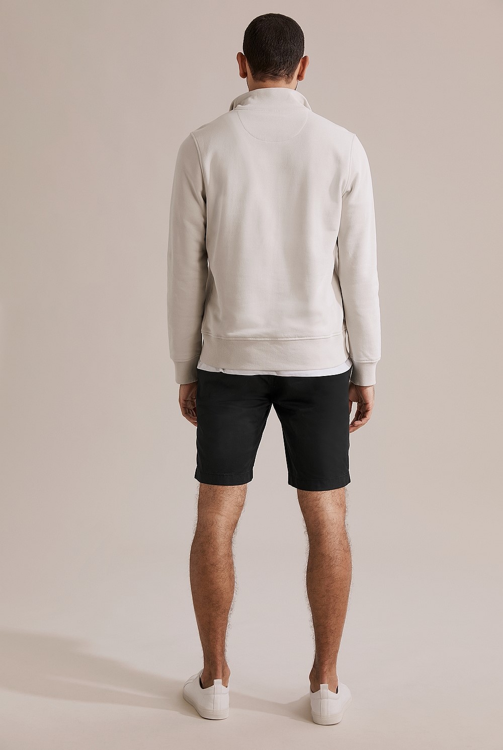 Australian Cotton Half Zip Heritage Sweat