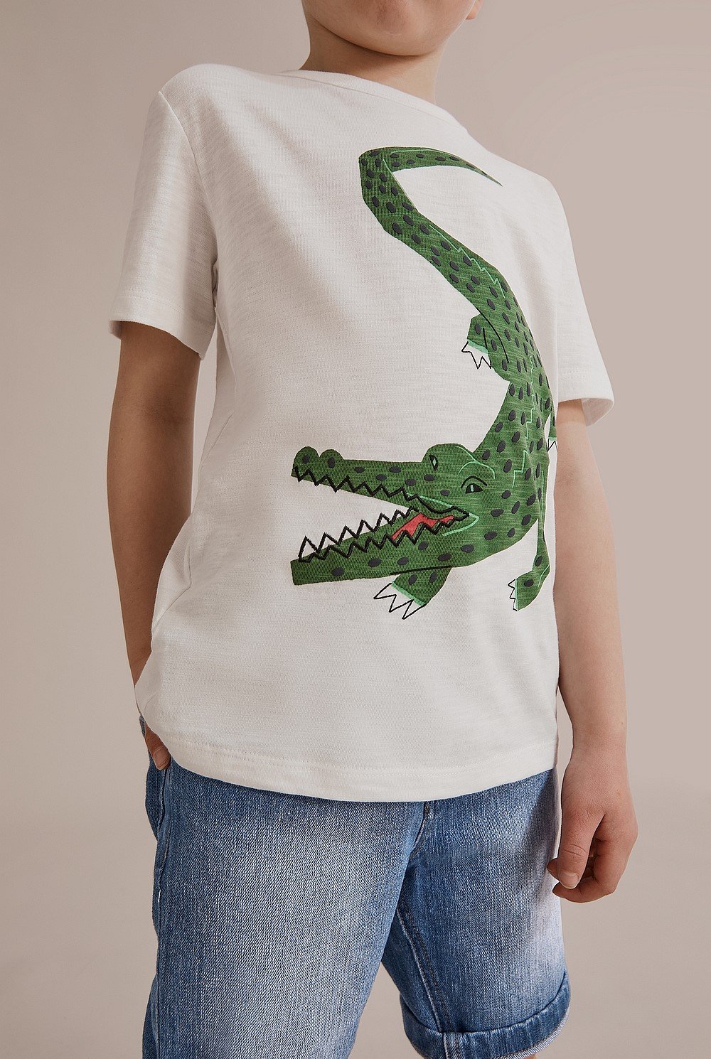 Organically Grown Cotton Croc T-Shirt