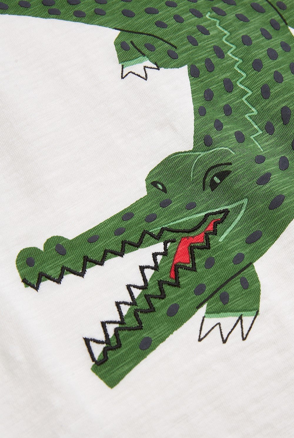 Organically Grown Cotton Croc T-Shirt