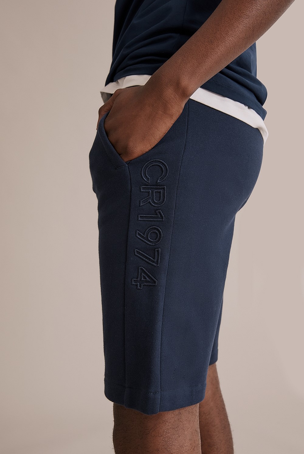 Teen Verified Australian Cotton Logo Sweat Short
