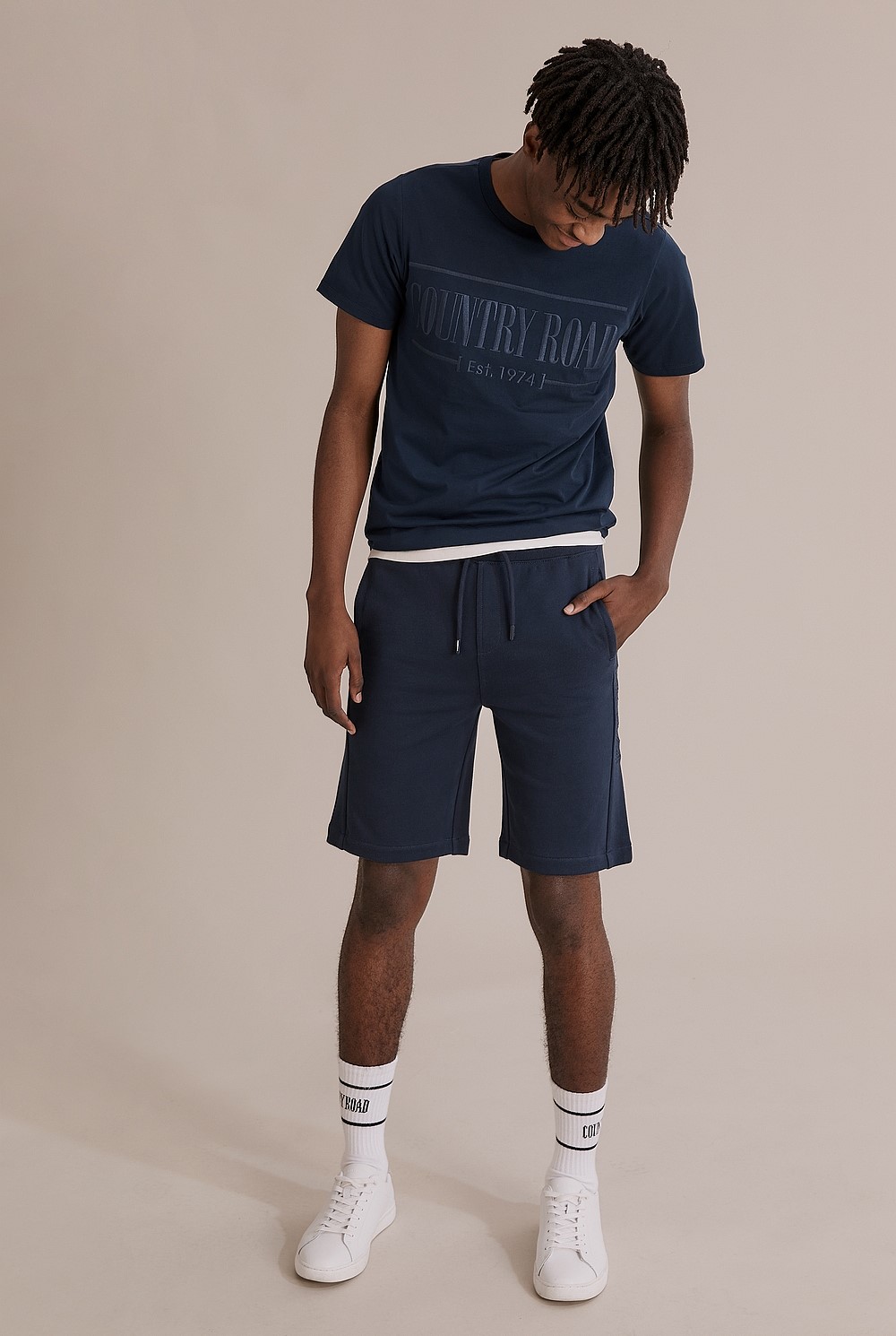 Teen Verified Australian Cotton Logo Sweat Short