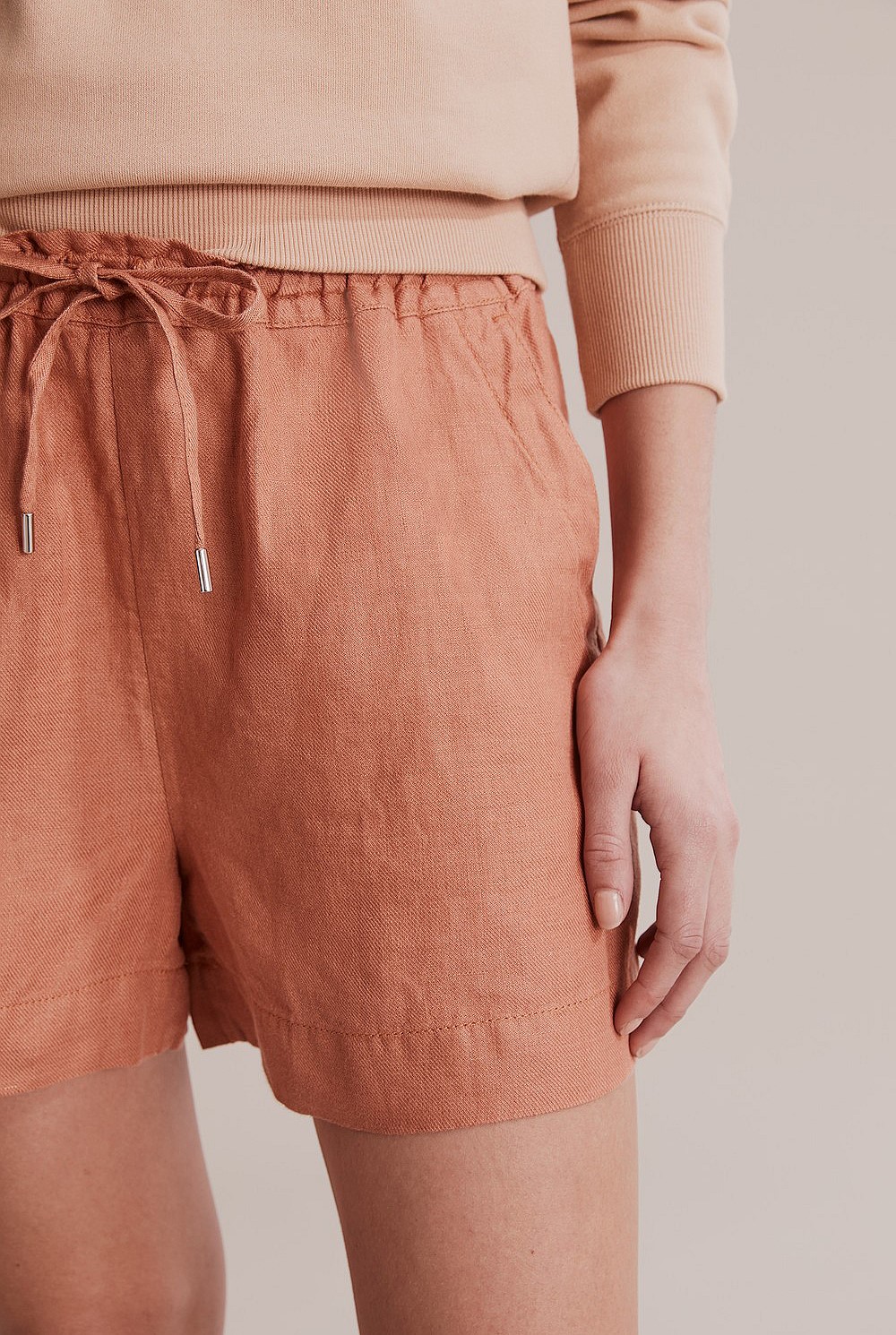 Organically Grown Linen Short