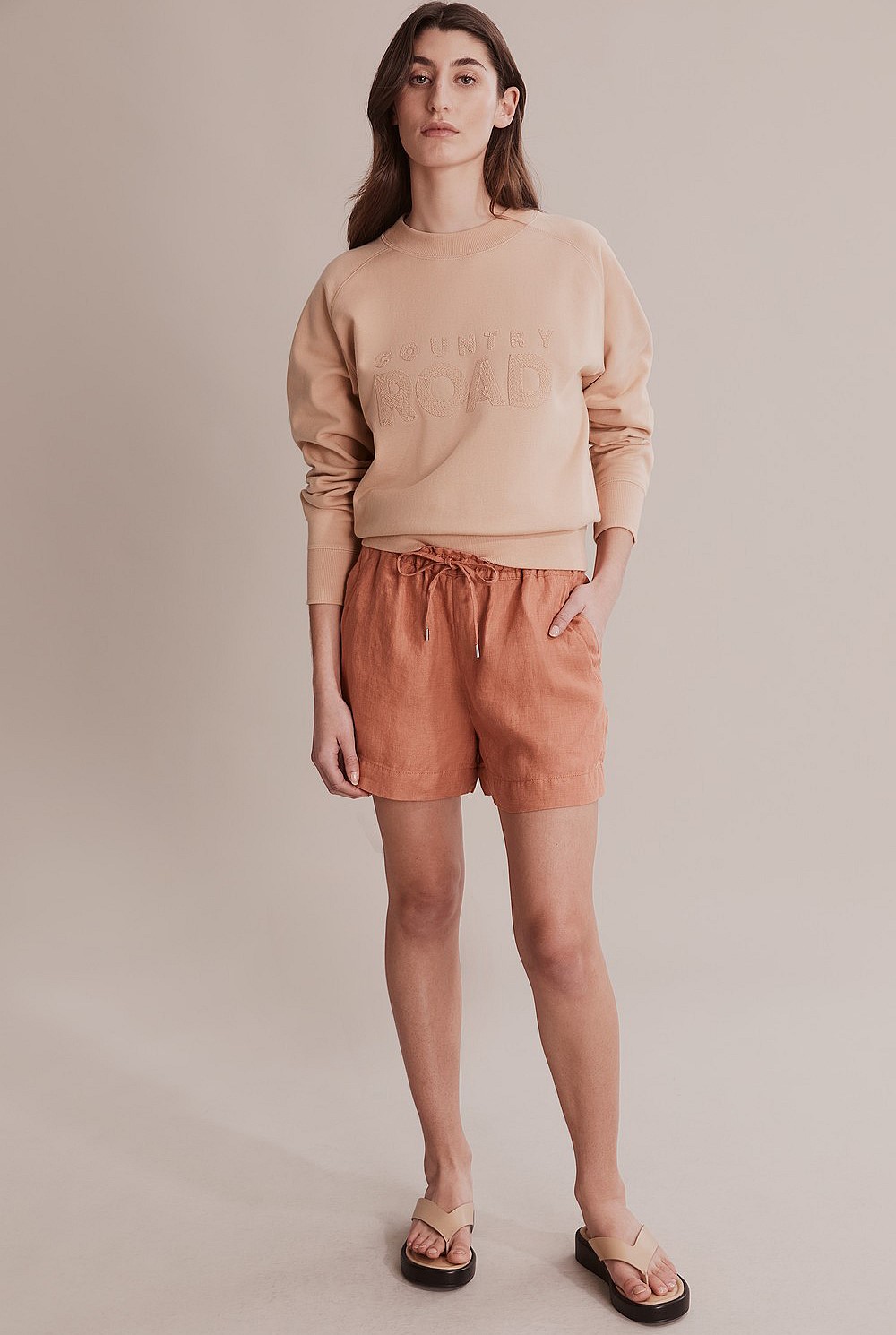 Organically Grown Linen Short