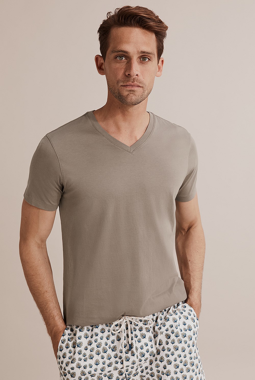Pima V-Neck T-Shirt