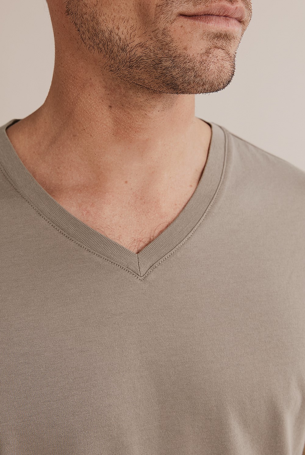 Pima V-Neck T-Shirt