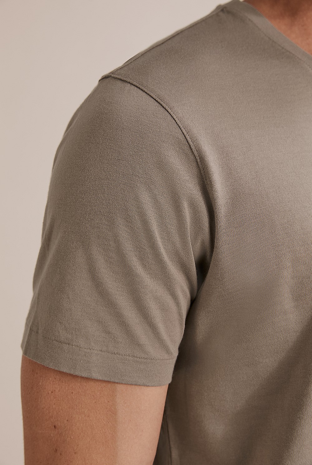 Pima V-Neck T-Shirt
