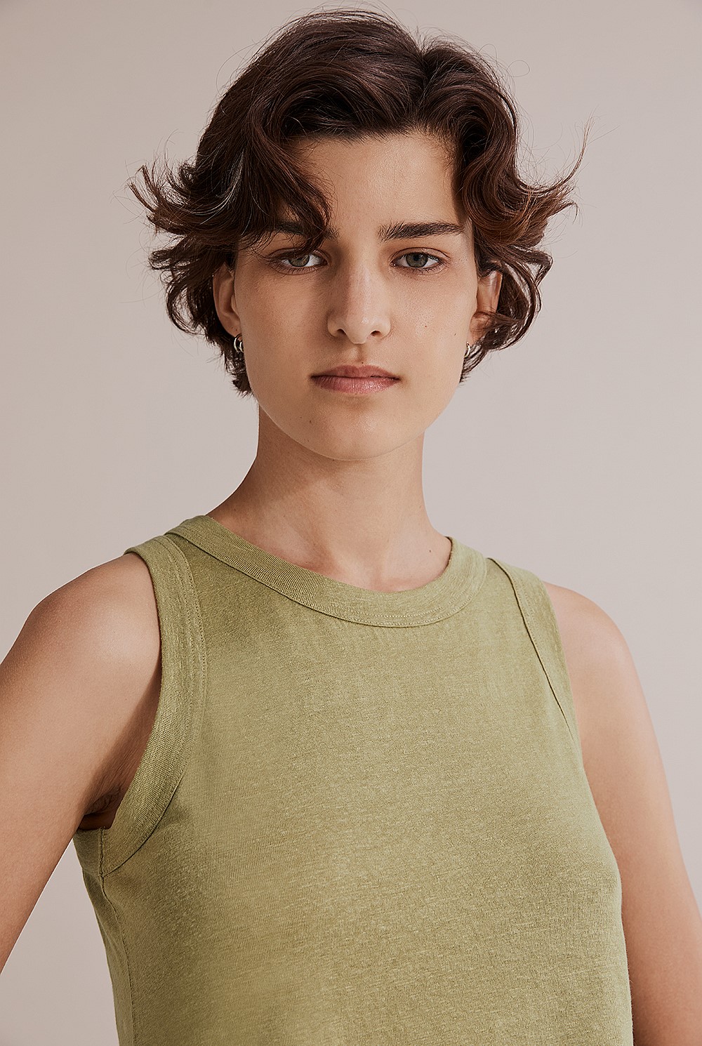 Linen Jersey Tank