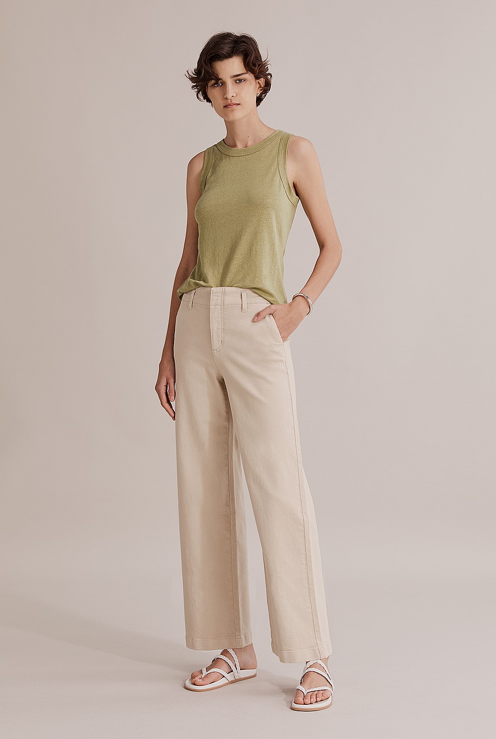 Linen Jersey Tank