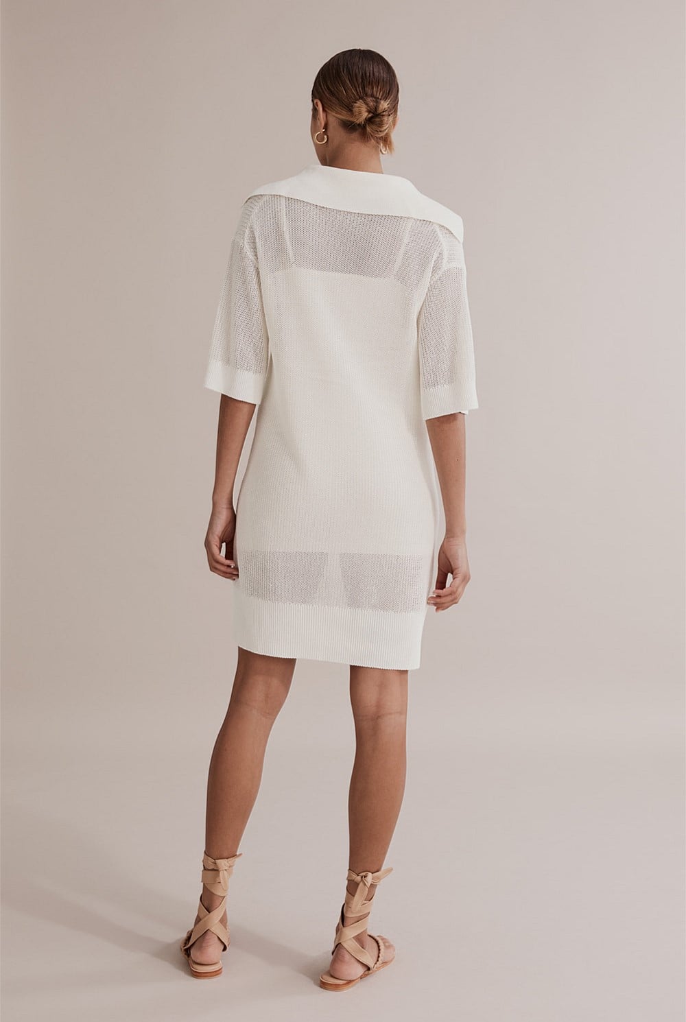 Mesh Knit Dress