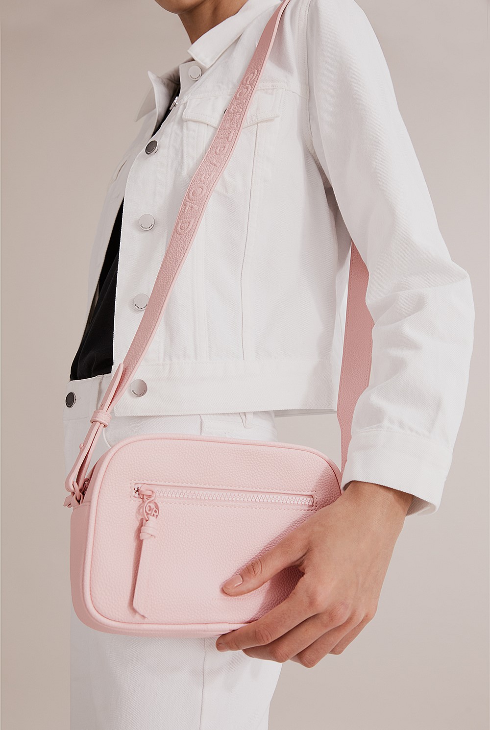 Strap Detail Crossbody Bag