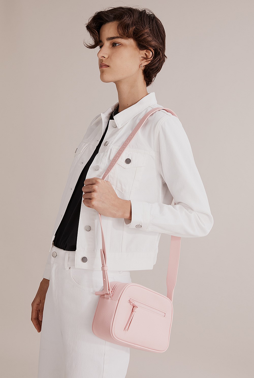 Strap Detail Crossbody Bag