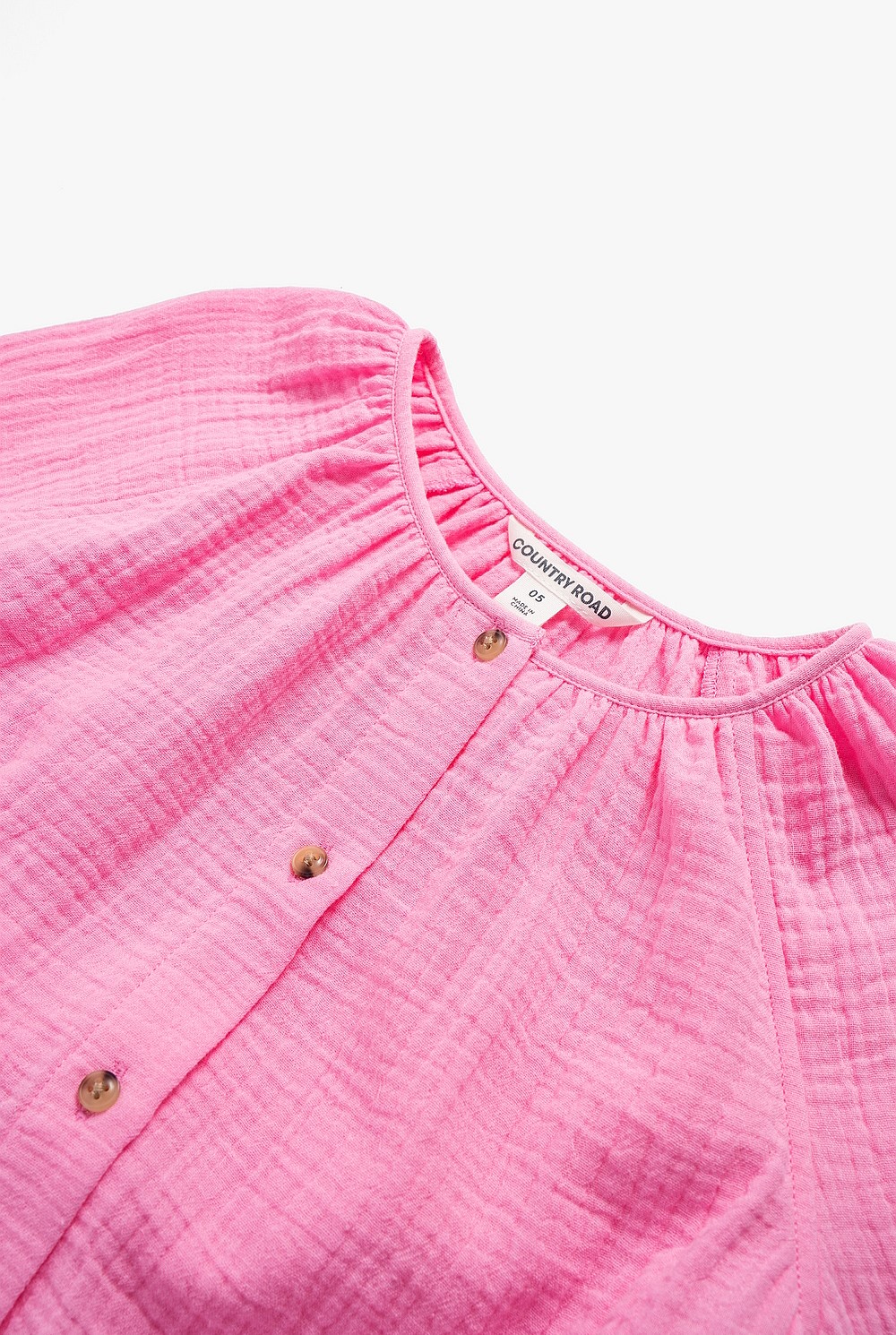 Long Sleeve Textured Shirt