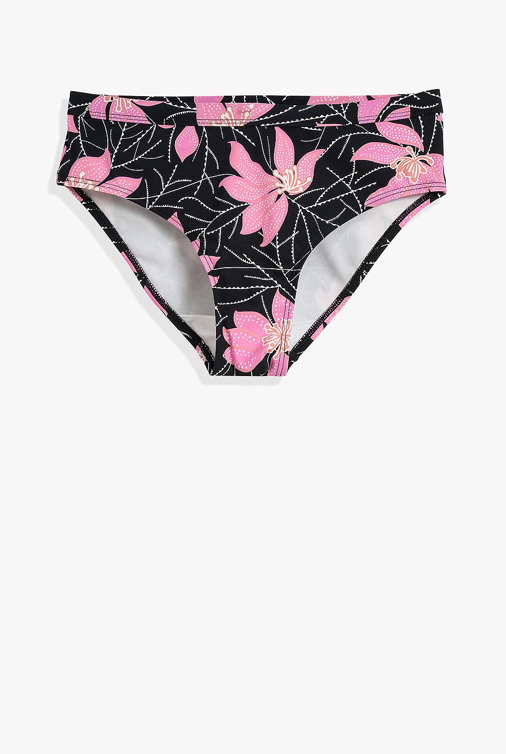 Teen Recycled Nylon Flower Bikini Bottom