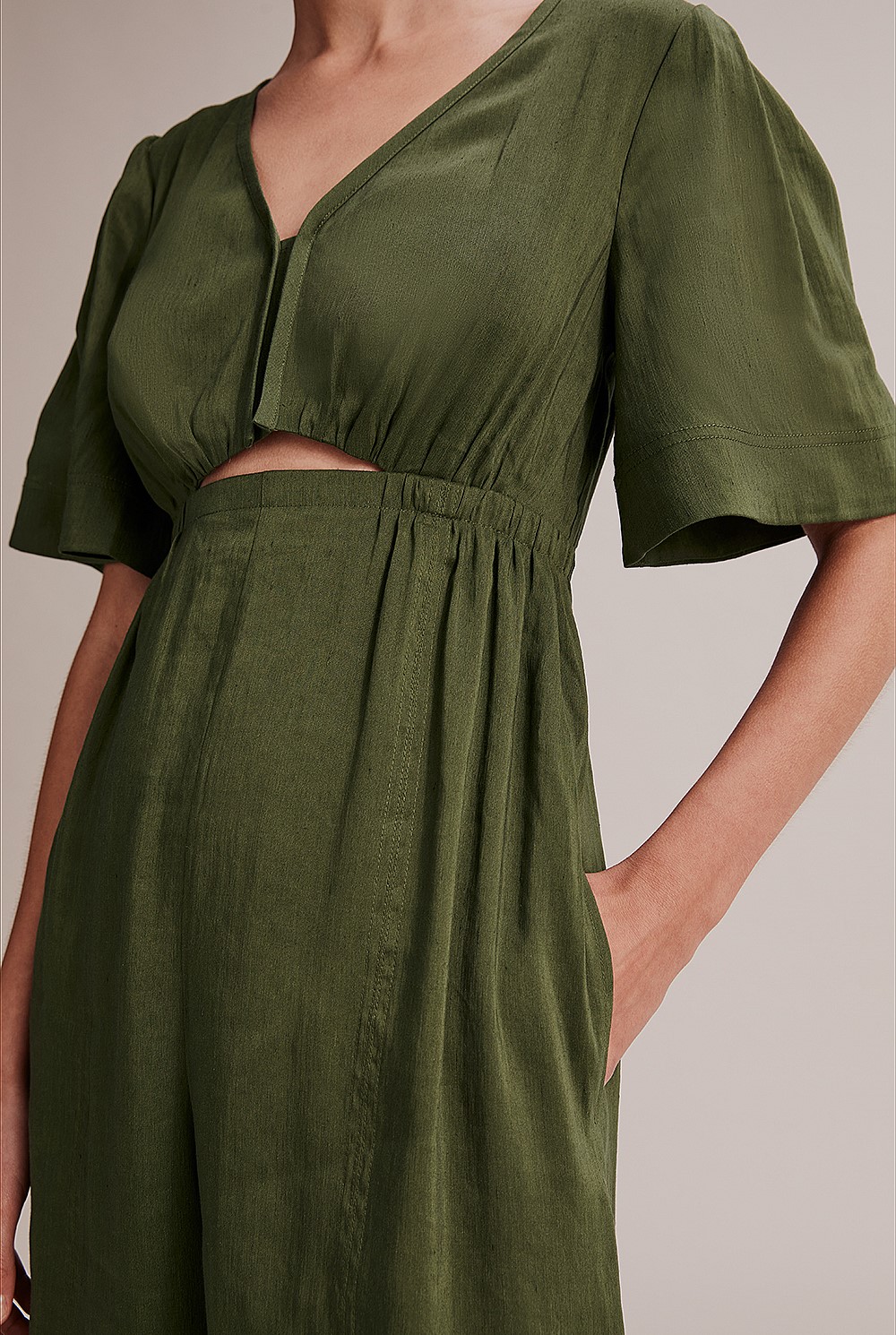 Cut Out Detail Jumpsuit