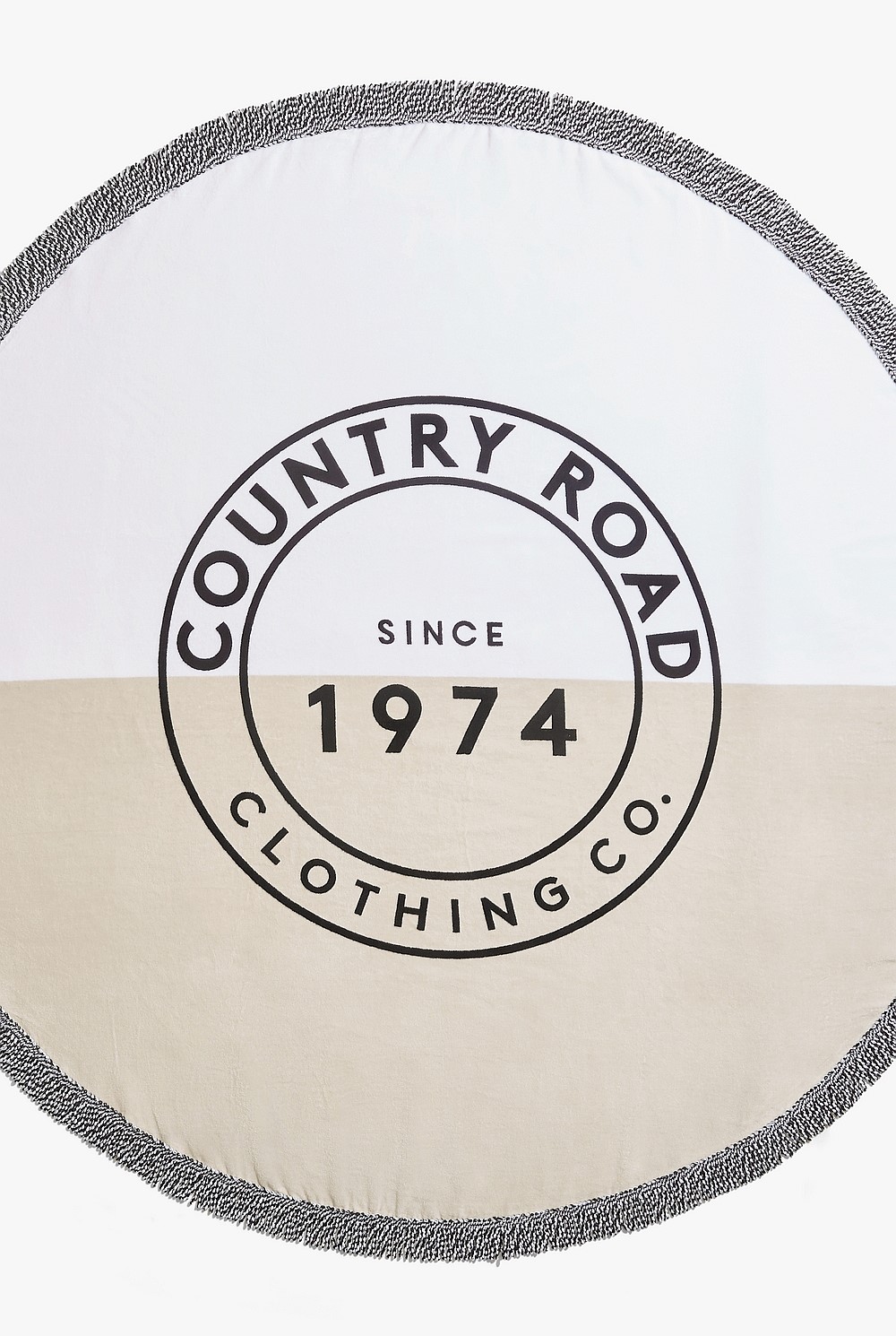 Australian Cotton 1974 Logo Round Towel