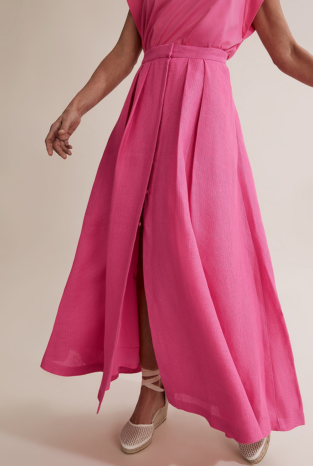 Column Maxi Skirt