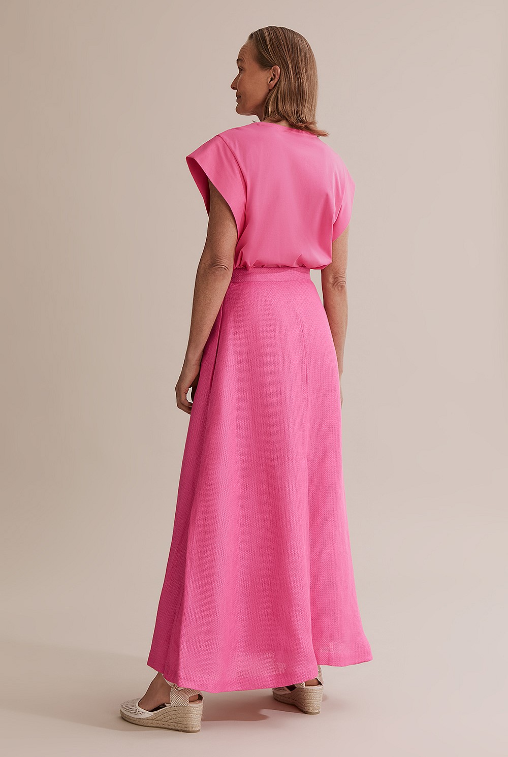 Column Maxi Skirt