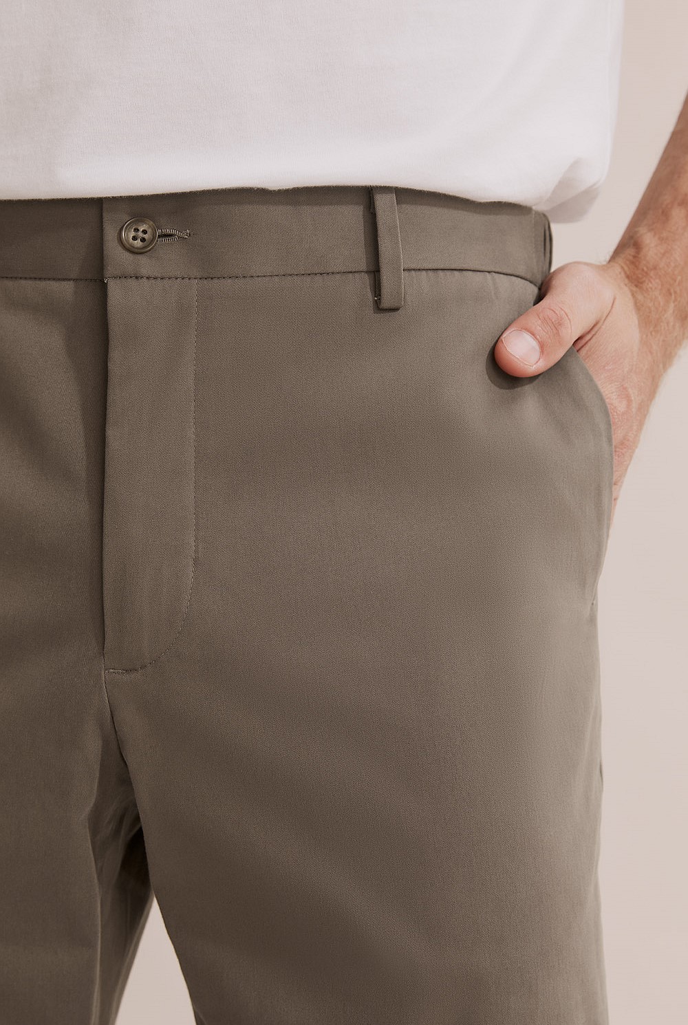 Slim Fit Cotton Stretch Pant