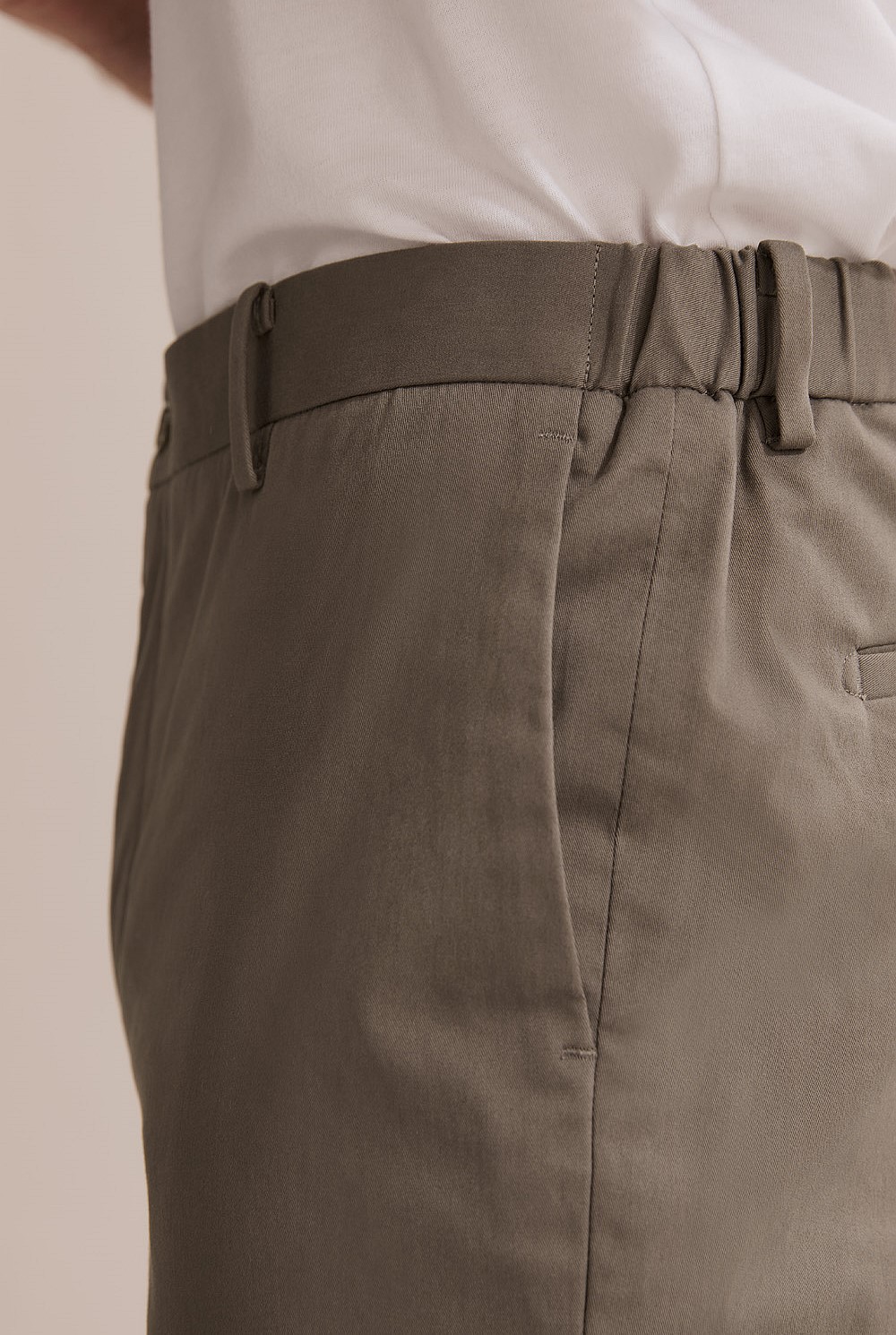 Slim Fit Cotton Stretch Pant