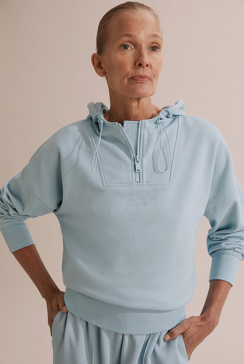 Cotton Hooded Sweat
