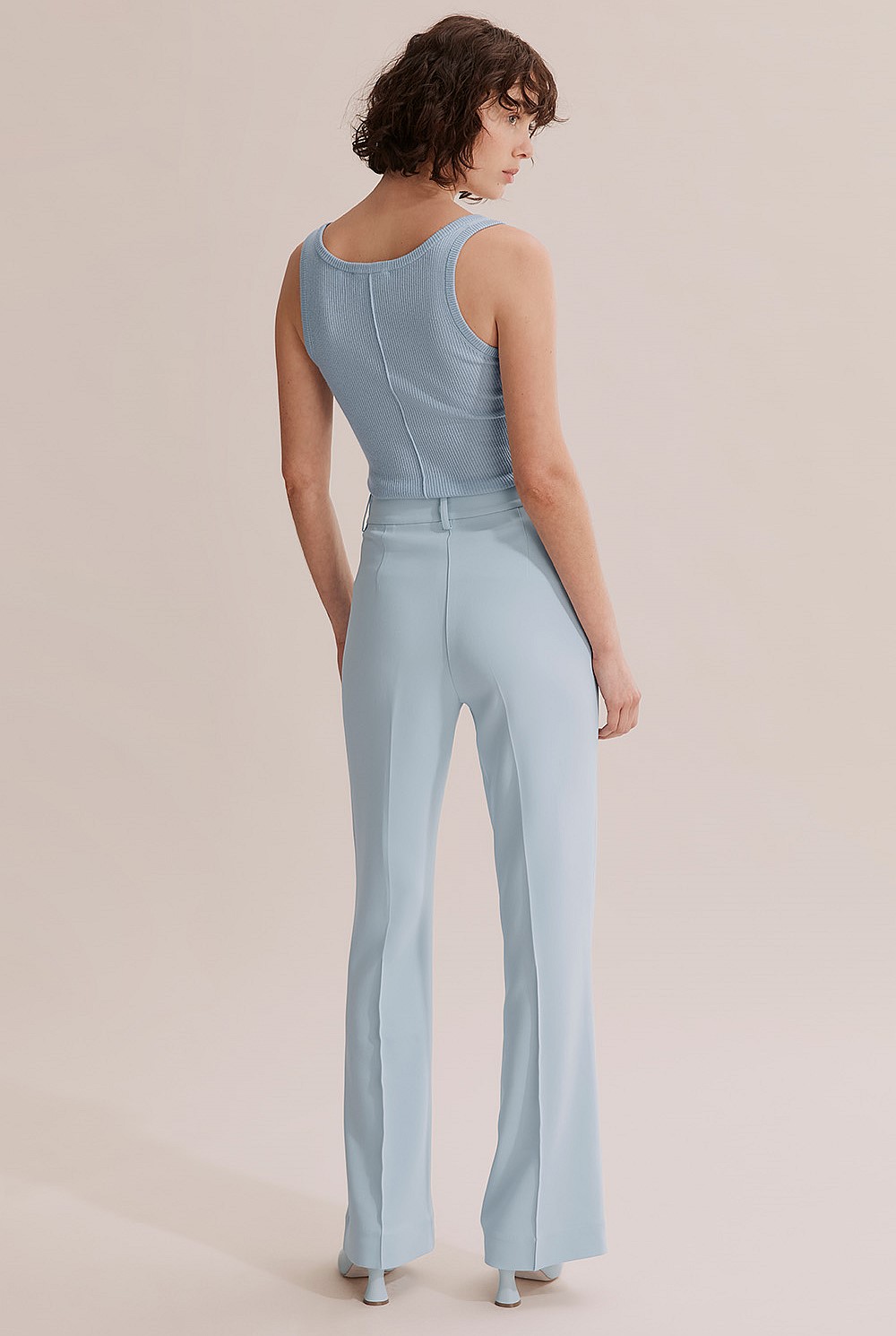 High Waist Flare Pant