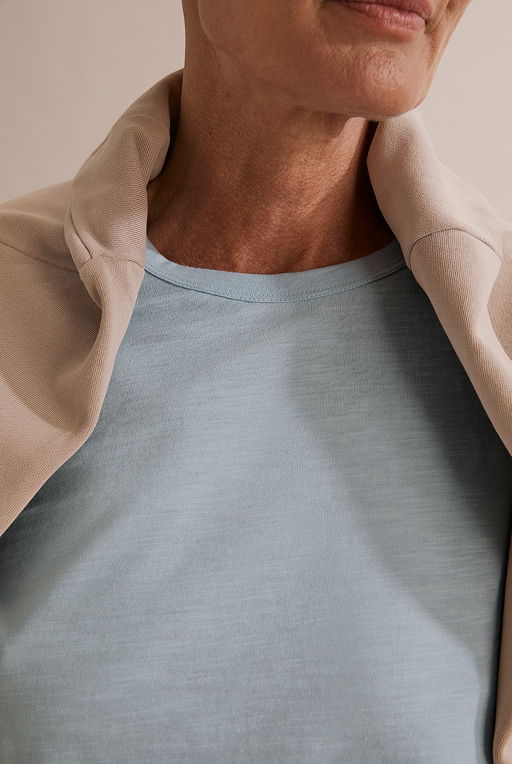 Australian Cotton Short Sleeve Slub T-Shirt