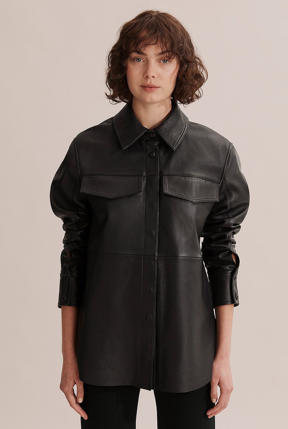 Leather Shirt