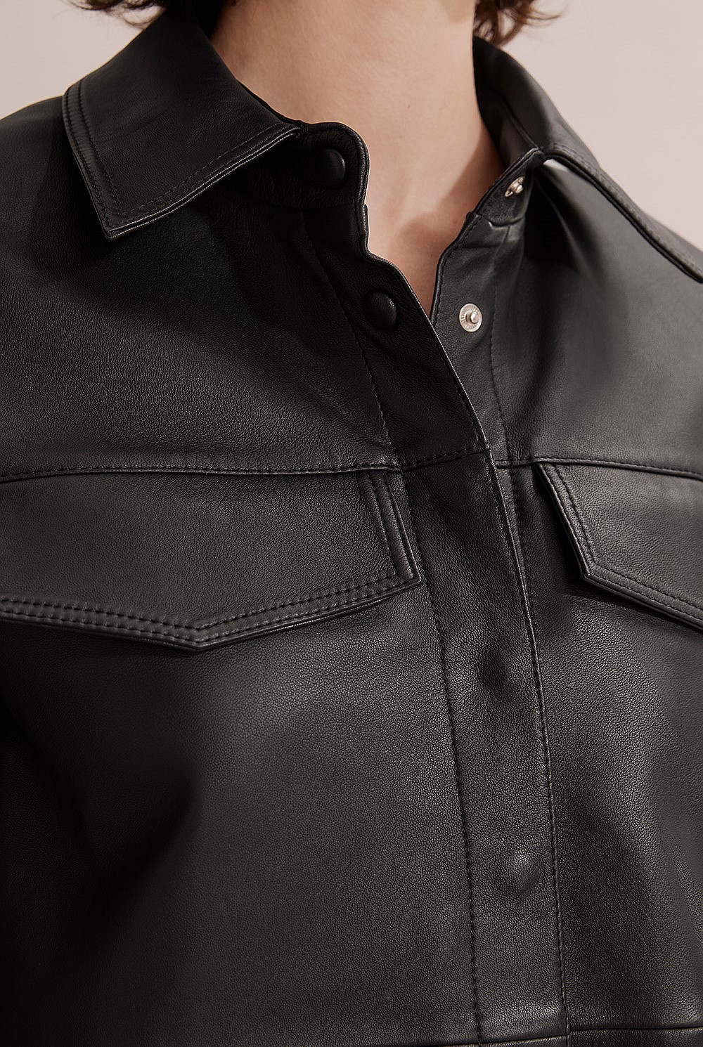 Leather Shirt