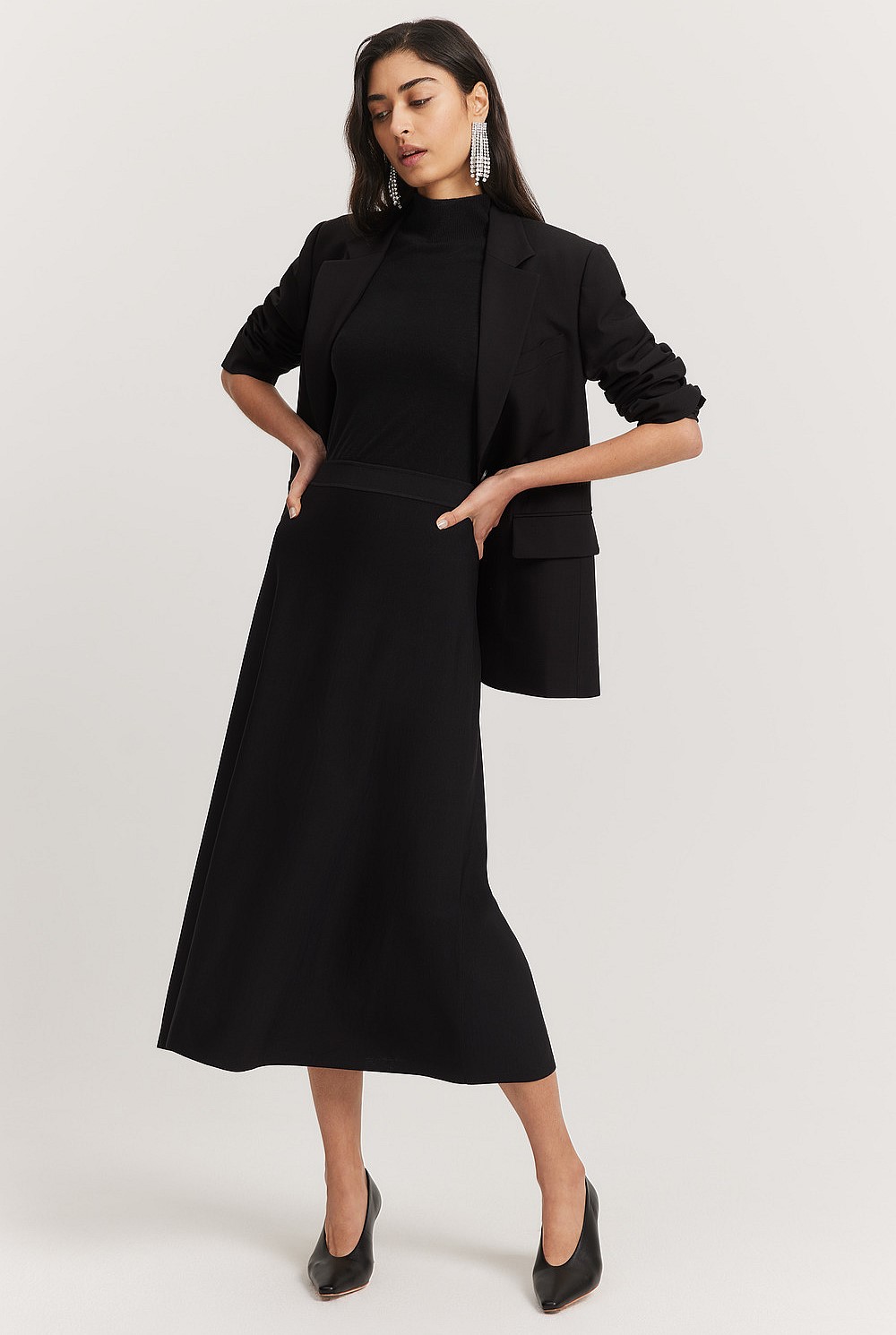 Compact Knit Skirt