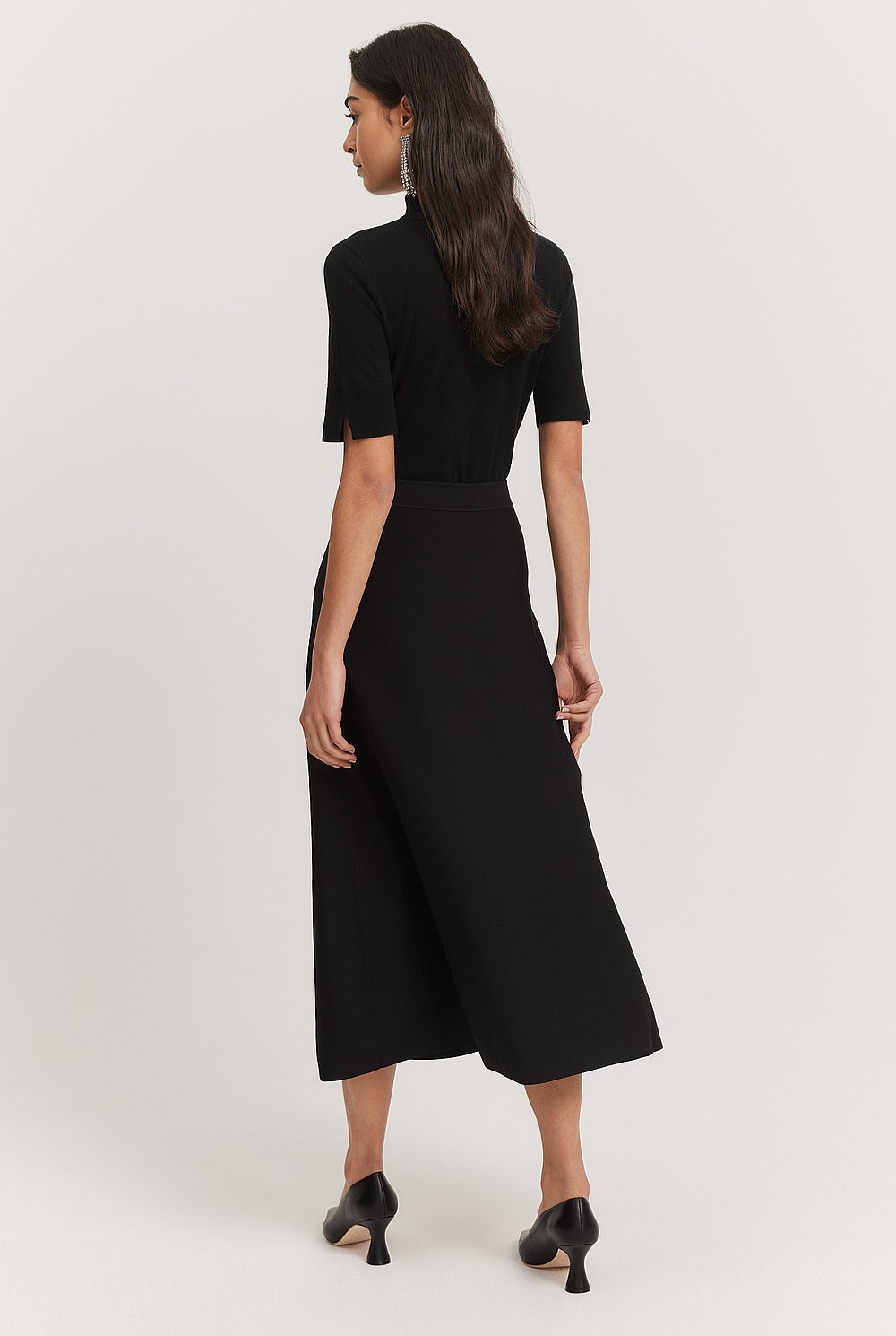 Compact Knit Skirt