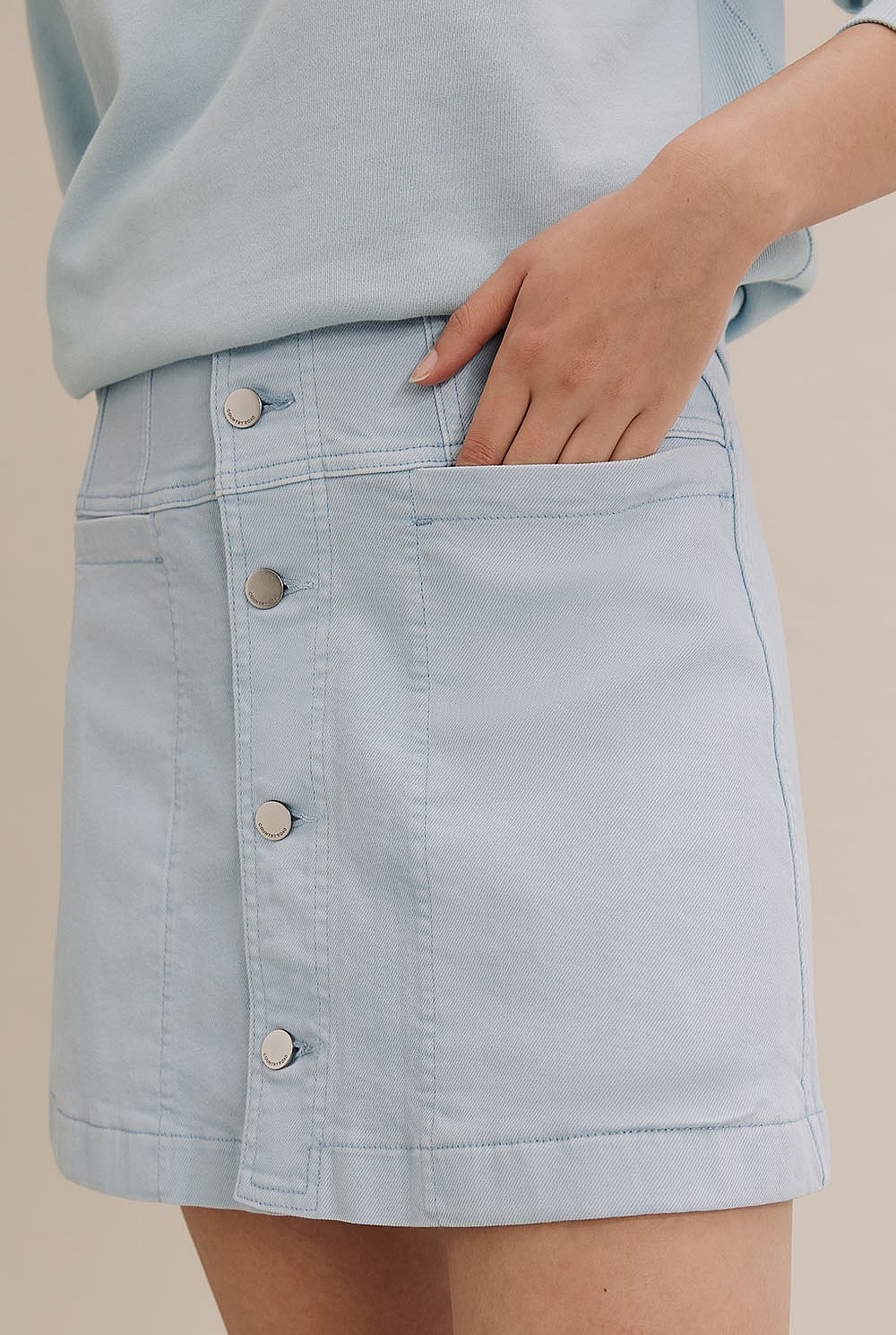 Australian Cotton Corset Waist Mini Skirt