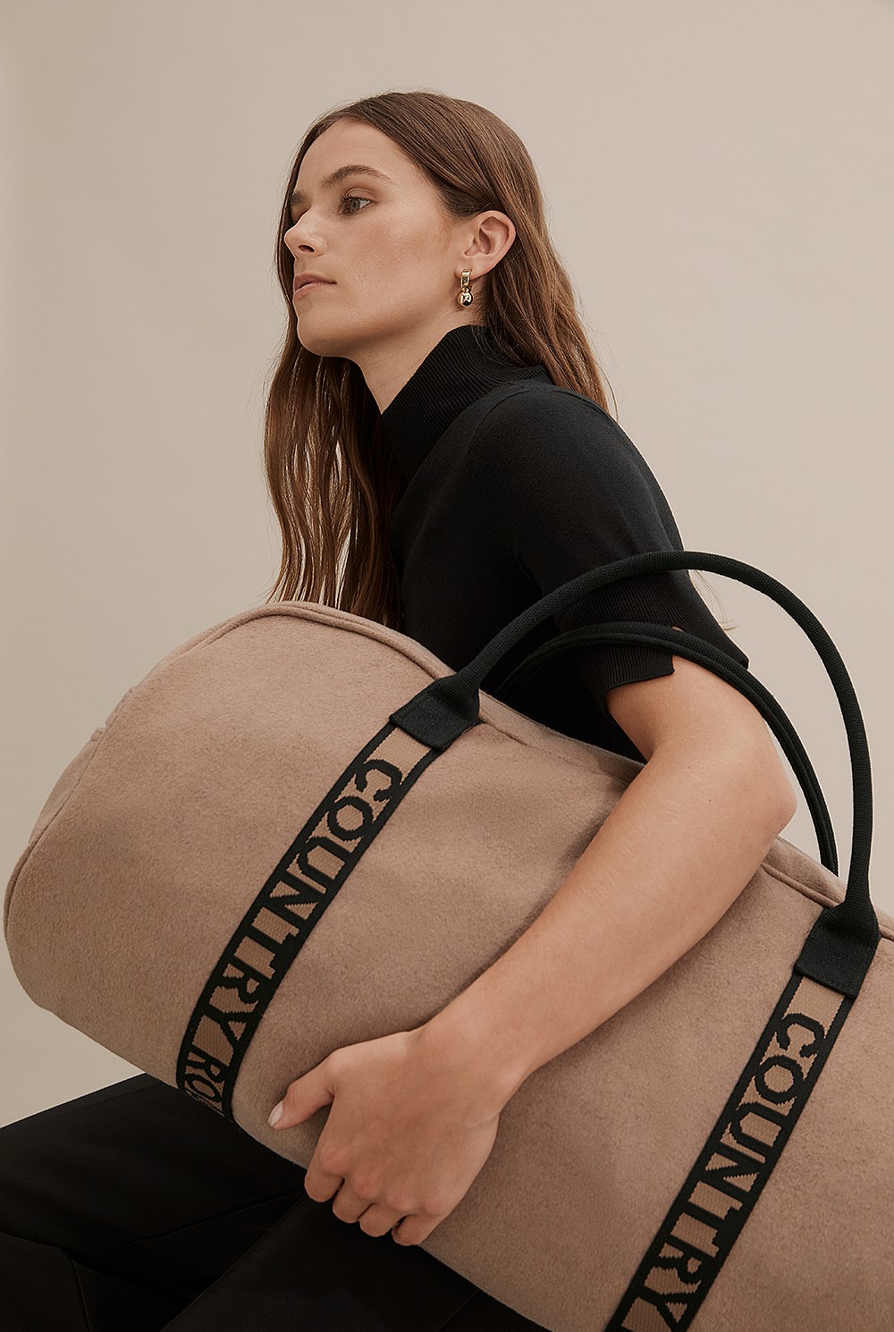 Felt Logo Tote