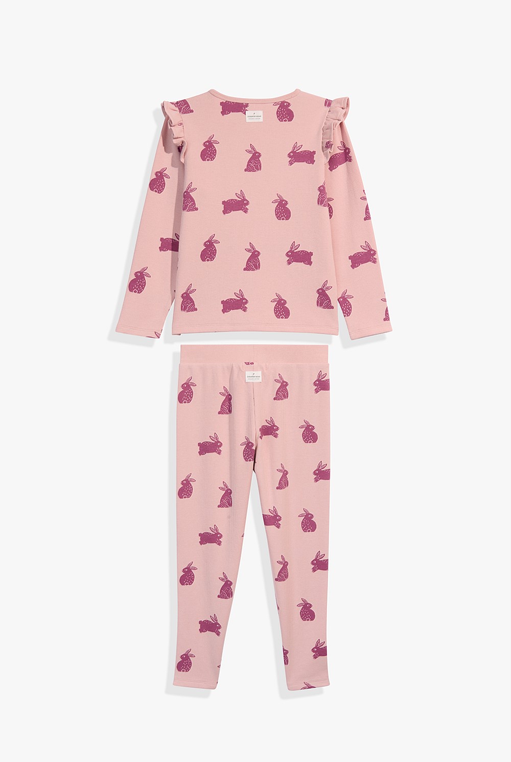 Organically Grown Cotton Bunny Pyjama Set