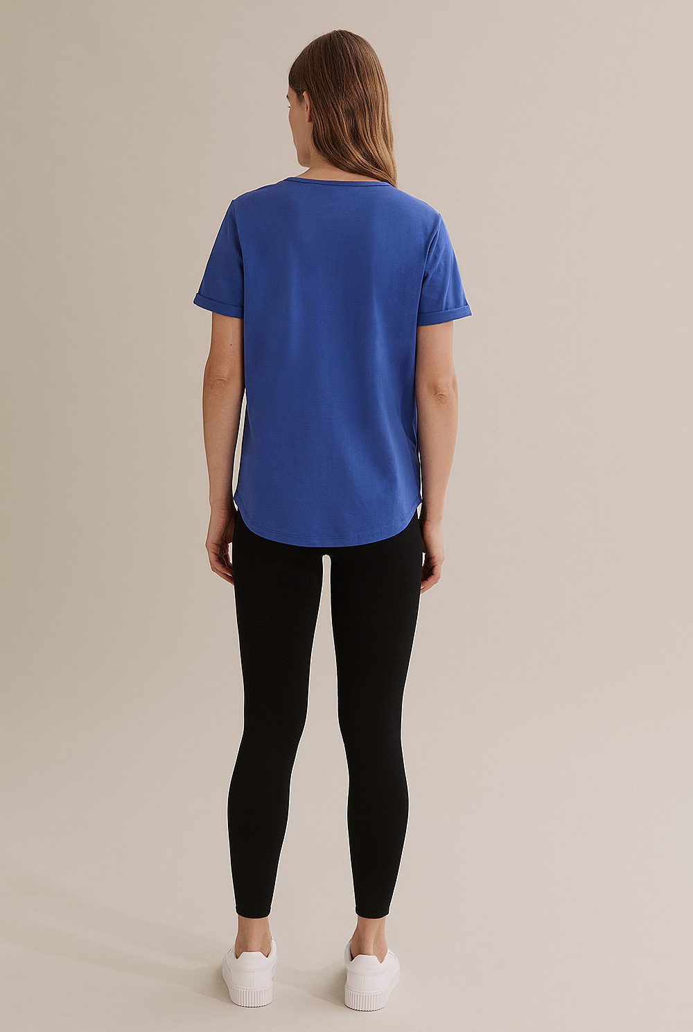 Cotton Modern Embossed T-Shirt