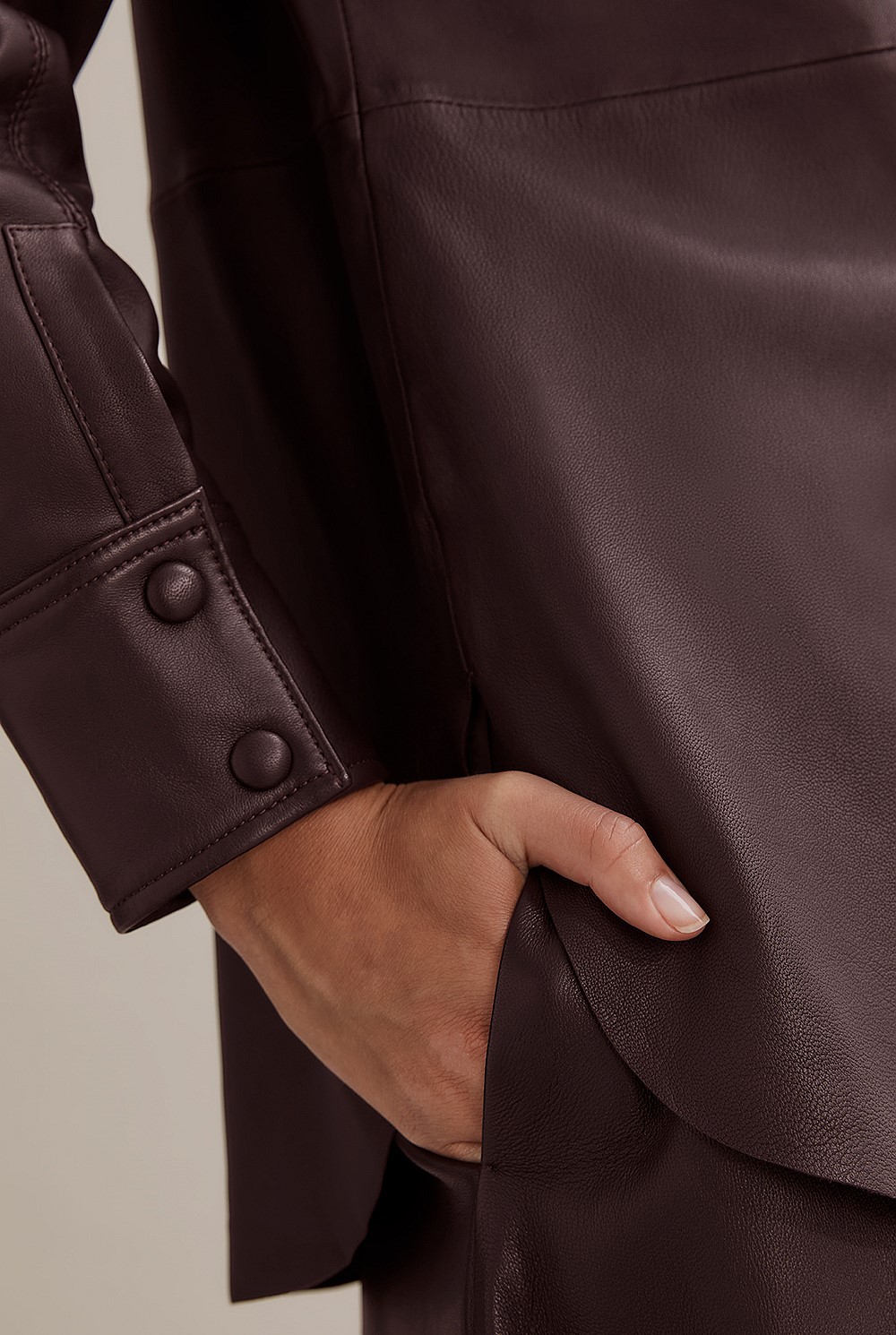 Leather Shirt