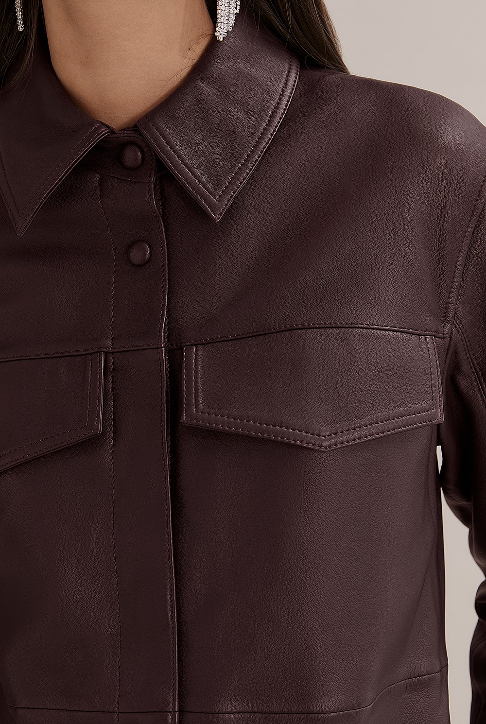 Leather Shirt