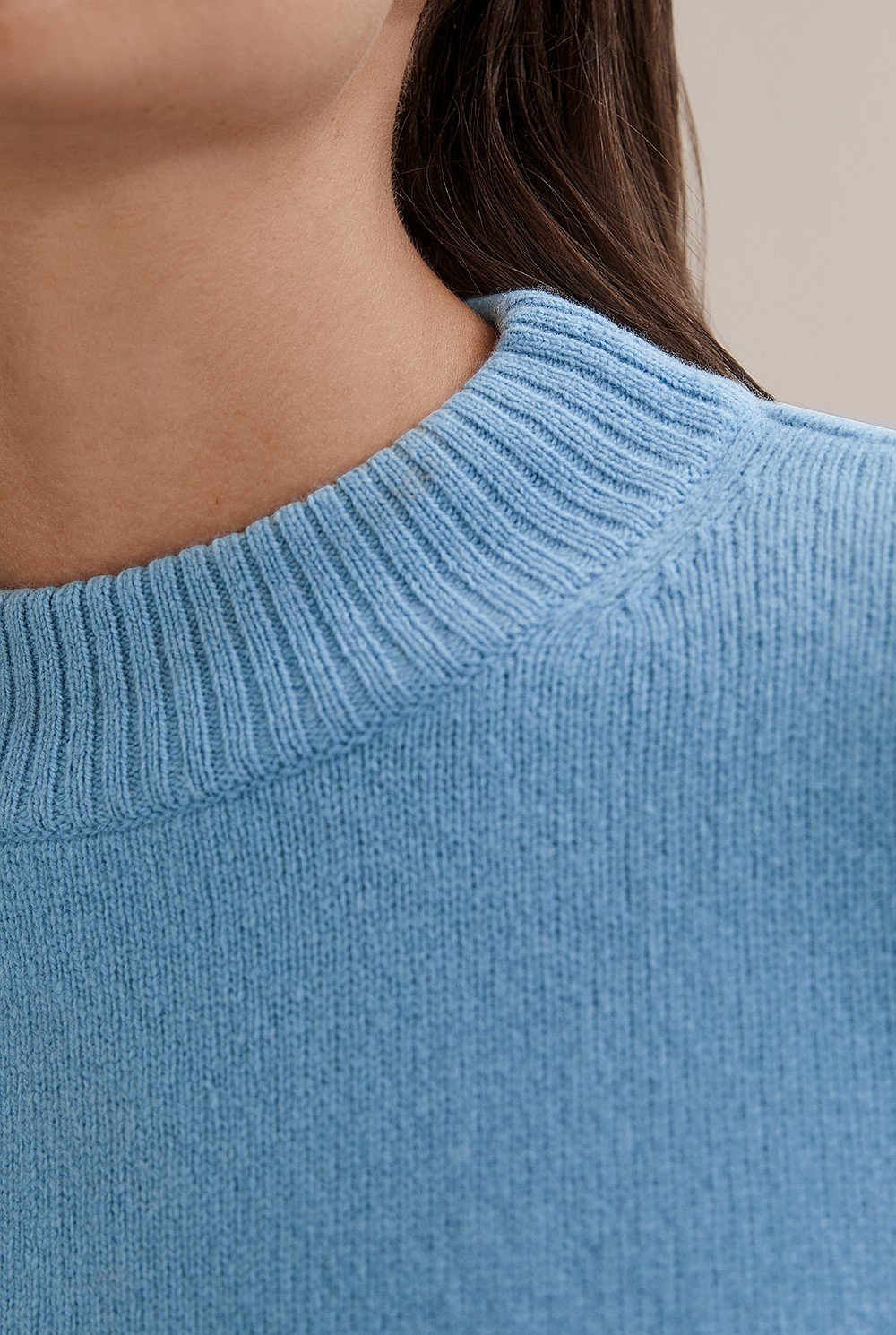 Australian Merino Wool Rib Detail Pullover