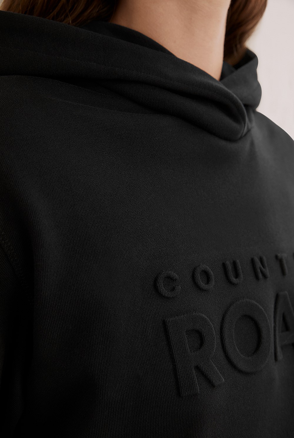 Australian Cotton Modern Logo Hooded Sweat
