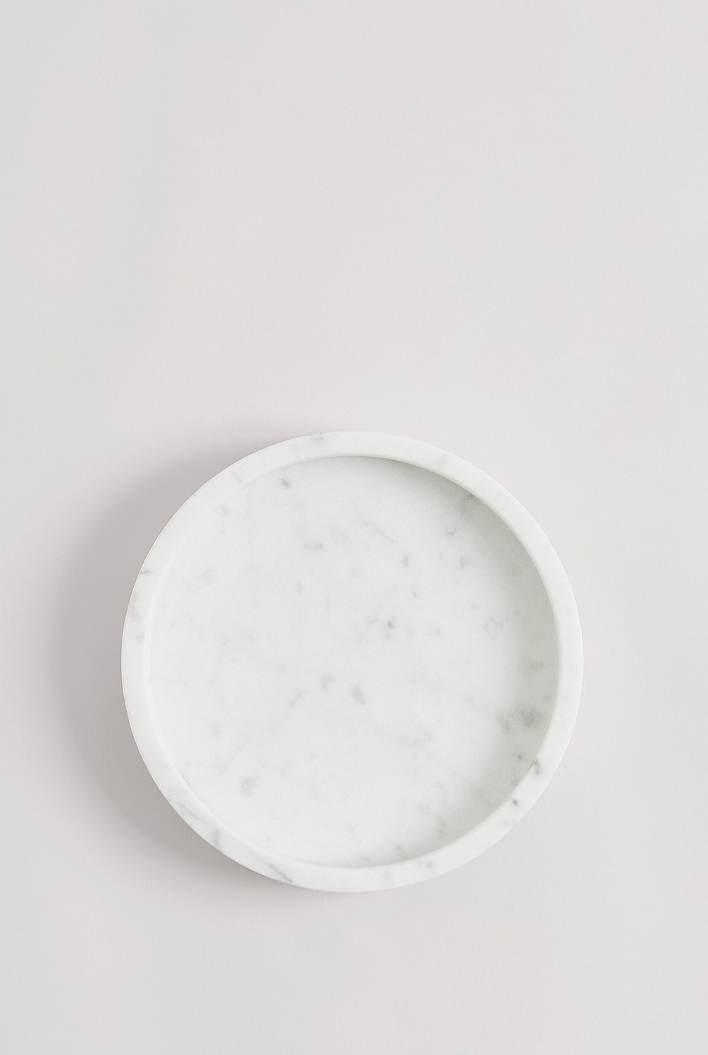 Loft Marble Round Tray