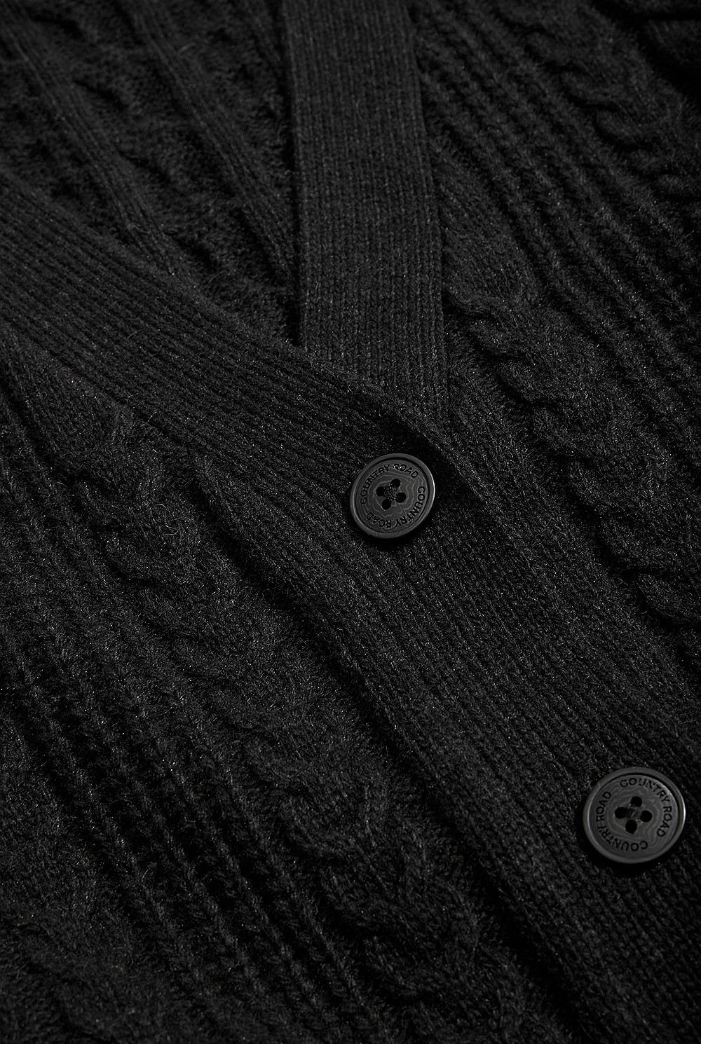 Teen Longline Cable Cardigan