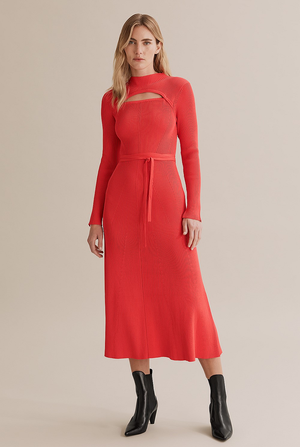 Textured Rib Dress
