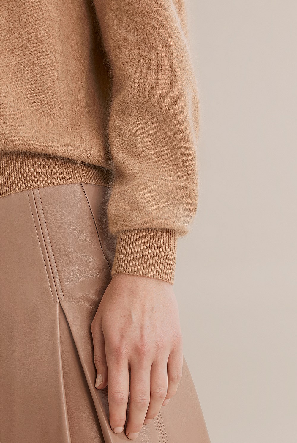 Brushed Cashmere Polo