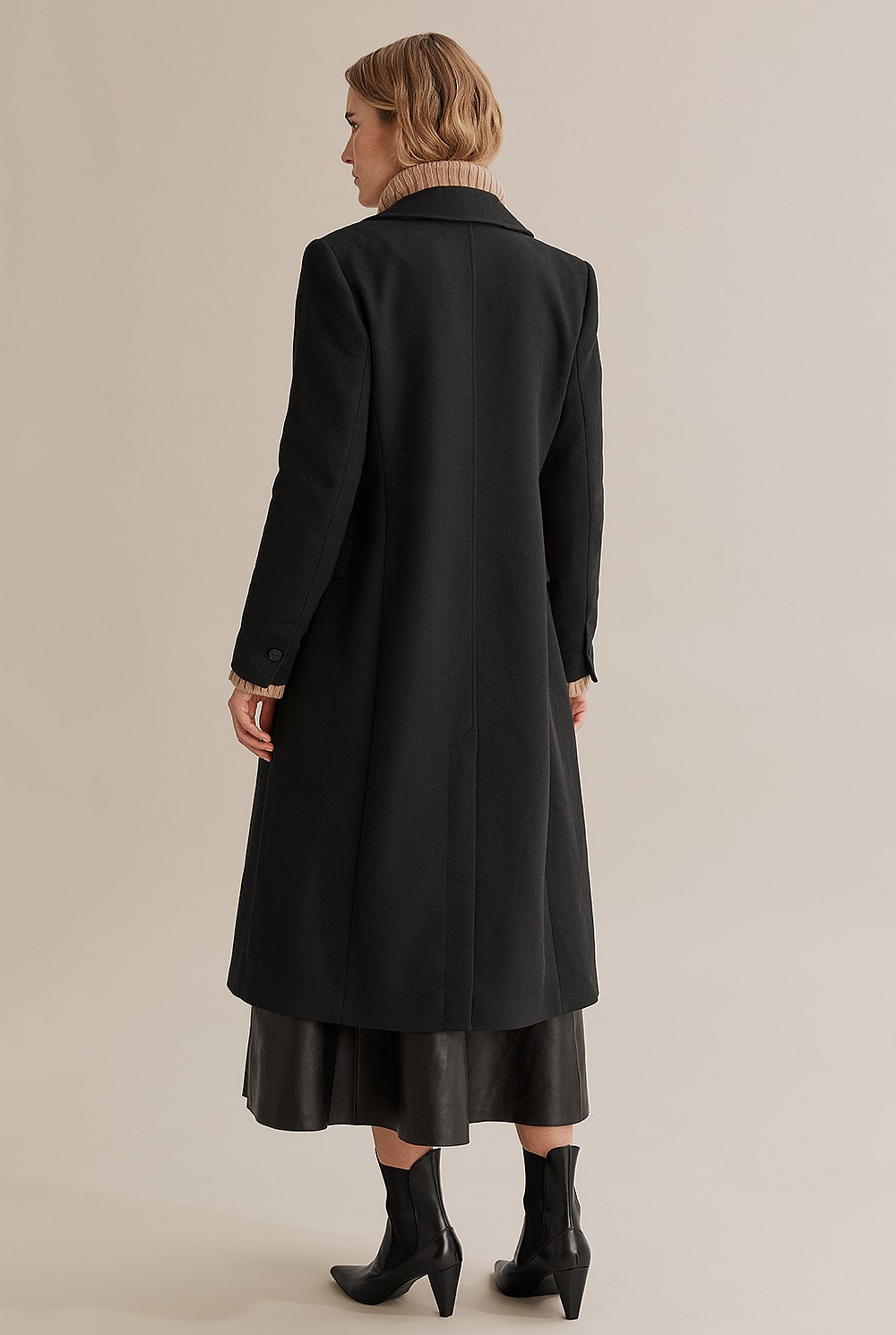Slimline Double Breasted Coat